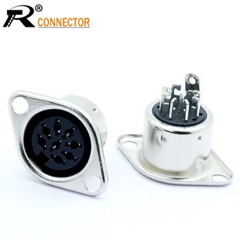 20PCS High quality 8 PIN DIN Panel Mount 5 Pole DIN Female Jack Socket Solder Metal DIN Chassis Wire Connector
20PCS High quality 8 PIN DIN Panel Mount 5 Pole DIN Female Jack Socket Solder Metal DIN Chassis Wire Connector