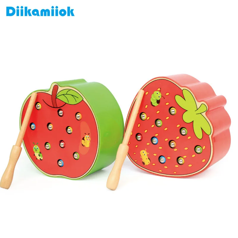 Baby Learning and Educational Toys for Children Wooden Magnetic Catching Insects Desktop Game Strawberry Fruit Counting Math Toy
Baby Learning and Educational Toys for Children Wooden Magnetic Catching Insects Desktop Game Strawberry Fruit Counting Math Toy