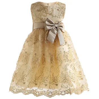 Baby Girls Infant Embroidery Dress kids Gold Wedding Toddler High Quality Dress Flower Vestidos tutu Formal Party Dress Clothing
Baby Girls Infant Embroidery Dress kids Gold Wedding Toddler High Quality Dress Flower Vestidos tutu Formal Party Dress Clothing