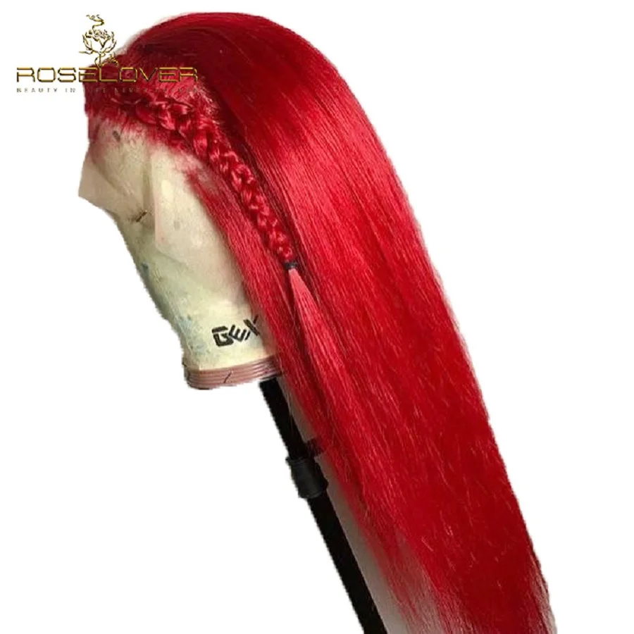 Transparent Lace Colored Red Lace Front Human Hair Wigs Straight Glueless Lace Front Wig Ombre Peruvian Remy Human Hair Wigs
Transparent Lace Colored Red Lace Front Human Hair Wigs Straight Glueless Lace Front Wig Ombre Peruvian Remy Human Hair Wigs