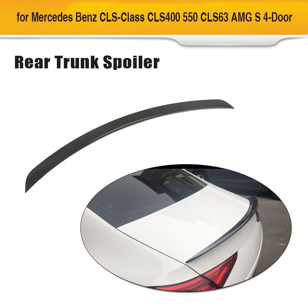 Real Carbon Fiber Rear Trunk Spoiler Wing for Mercedes Benz CLS Class CLS400 CLS550 CLS63 AMG S 4-Door Convertible 2018 2019
Real Carbon Fiber Rear Trunk Spoiler Wing for Mercedes Benz CLS Class CLS400 CLS550 CLS63 AMG S 4-Door Convertible 2018 2019