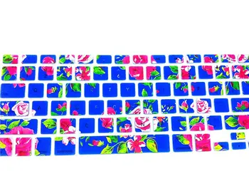 US Version Ultra-thin Silicone Keyboard Cover for MacBook Air Pro Retina 13 15 17 Chinese Style Blue background Decorated Roses
US Version Ultra-thin Silicone Keyboard Cover for MacBook Air Pro Retina 13 15 17 Chinese Style Blue background Decorated Roses