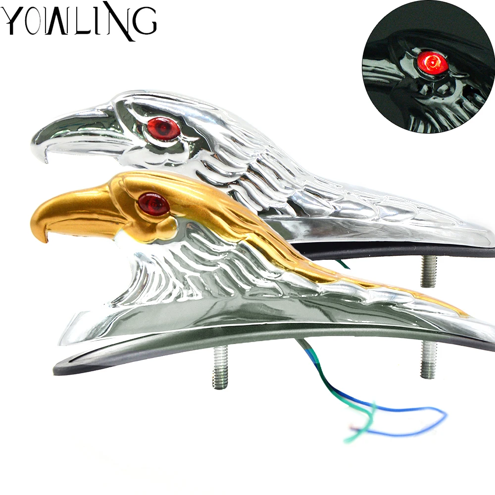 Universal Eagle Head Ornament Statue Motorcycle Bike Front Fender Mudguard for ATV Dirt Bike Frames & Fittings Car Bonnet
Universal Eagle Head Ornament Statue Motorcycle Bike Front Fender Mudguard for ATV Dirt Bike Frames & Fittings Car Bonnet