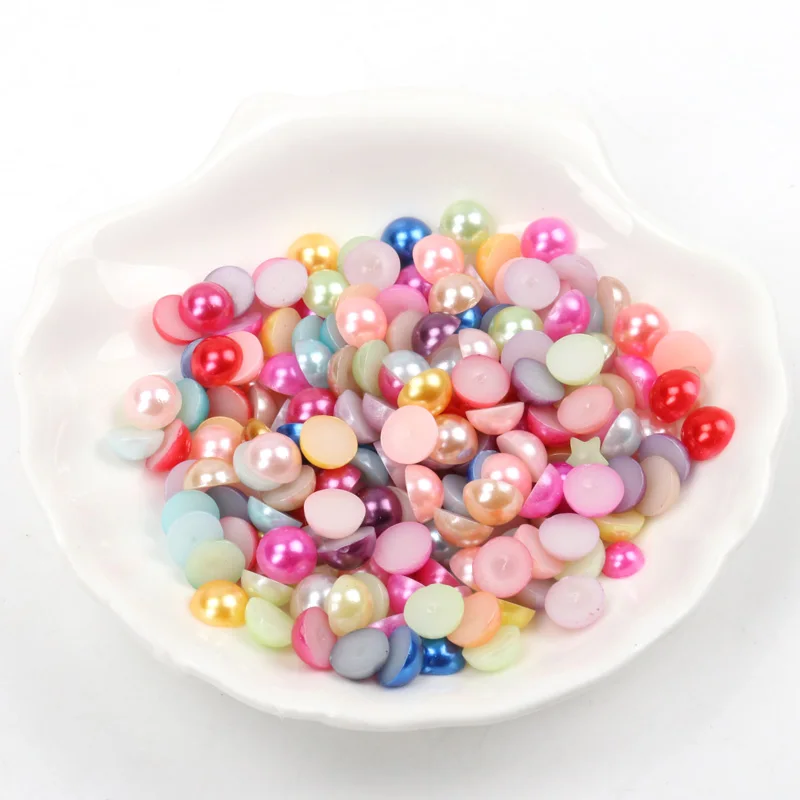 Half Round Acrylic Imitation Flatback Pearl Beads for Jewelry Making Diy Nail Art Phone Decor 3/4/5/6/8/10/12/14mm
Half Round Acrylic Imitation Flatback Pearl Beads for Jewelry Making Diy Nail Art Phone Decor 3/4/5/6/8/10/12/14mm