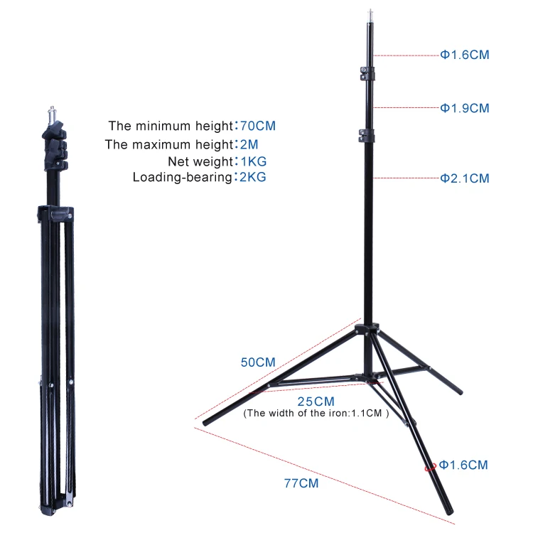 Free tax to Russia new photographic equipment free shipping Pro Photo Studio 6.6ft 2m Light Stand Light Stands
Free tax to Russia new photographic equipment free shipping Pro Photo Studio 6.6ft 2m Light Stand Light Stands