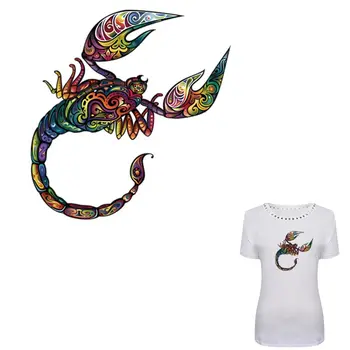 COSBILL Beautiful Scorpion Animal Patches For Clothing Heat transfers Stickers DIY Washable Decoration Appliqued Parches Y-057
COSBILL Beautiful Scorpion Animal Patches For Clothing Heat transfers Stickers DIY Washable Decoration Appliqued Parches Y-057