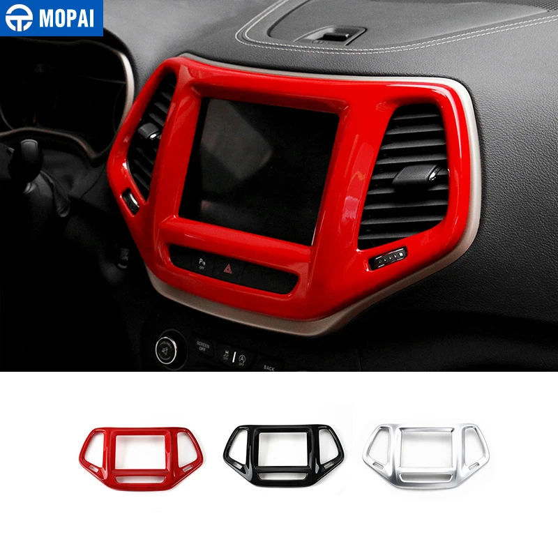 MOPAI ABS Car Interior Navigation GPS Panel Dashboard Decoration Frame Cover Stickers For Jeep Cherokee 2014 Up Car Styling
MOPAI ABS Car Interior Navigation GPS Panel Dashboard Decoration Frame Cover Stickers For Jeep Cherokee 2014 Up Car Styling