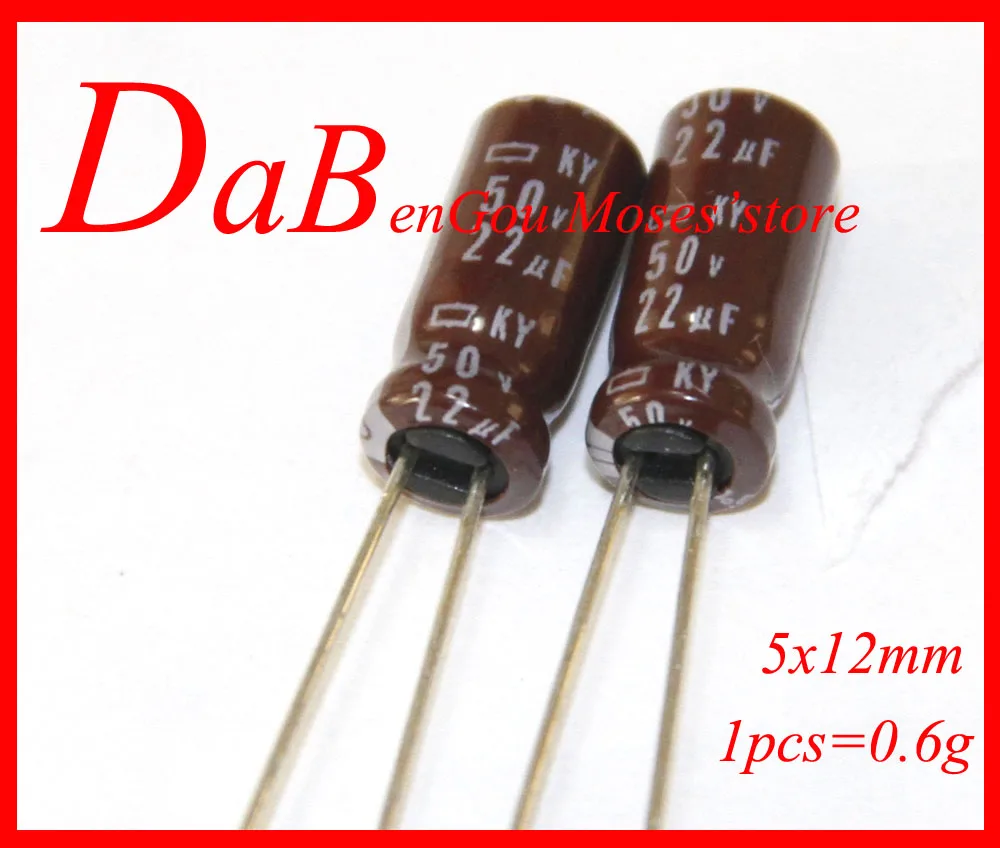 50v 22uf 100% Original New NI-PPON CHEMI-CON NCC KY Series Electrolytic Capacitor Capacitance Radial 5x12mm (200pcs)
50v 22uf 100% Original New NI-PPON CHEMI-CON NCC KY Series Electrolytic Capacitor Capacitance Radial 5x12mm (200pcs)