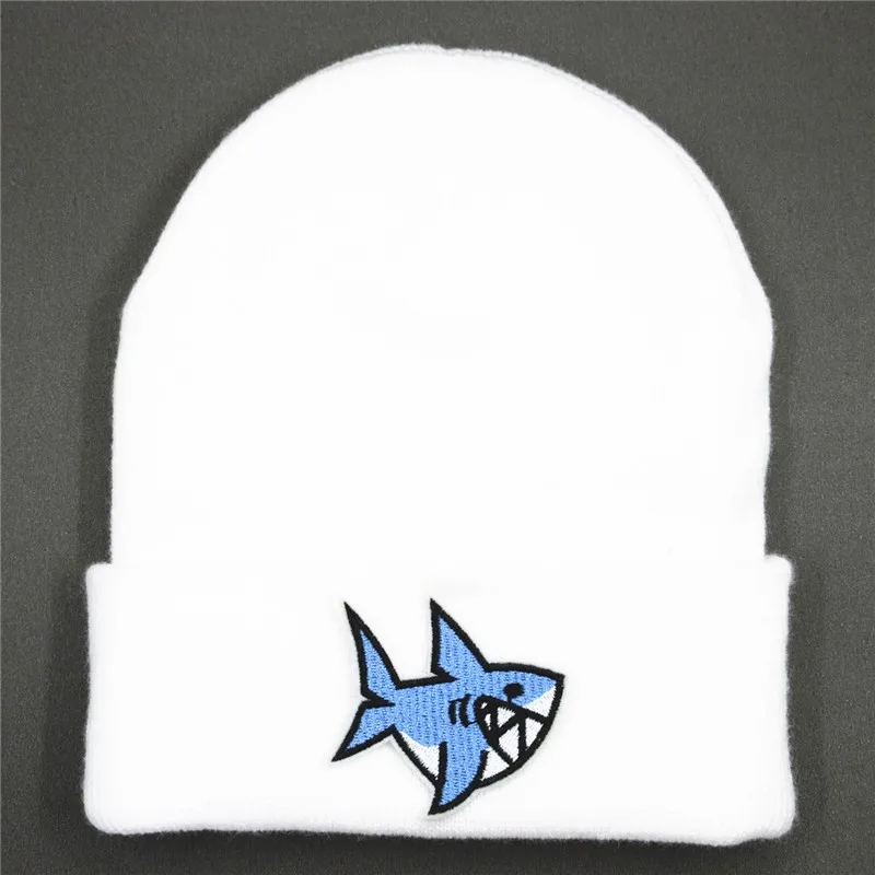 LDSLYJR Cartoon shark embroidery Cotton Thicken knitted hat winter warm hat Skullies cap beanie hat for men and women 105
LDSLYJR Cartoon shark embroidery Cotton Thicken knitted hat winter warm hat Skullies cap beanie hat for men and women 105