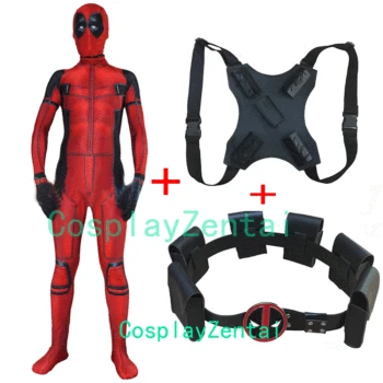 Deadpool Costume Spandex 3D Print Deadpool Cosplay Halloween Costume with Deadpool Sets
Deadpool Costume Spandex 3D Print Deadpool Cosplay Halloween Costume with Deadpool Sets