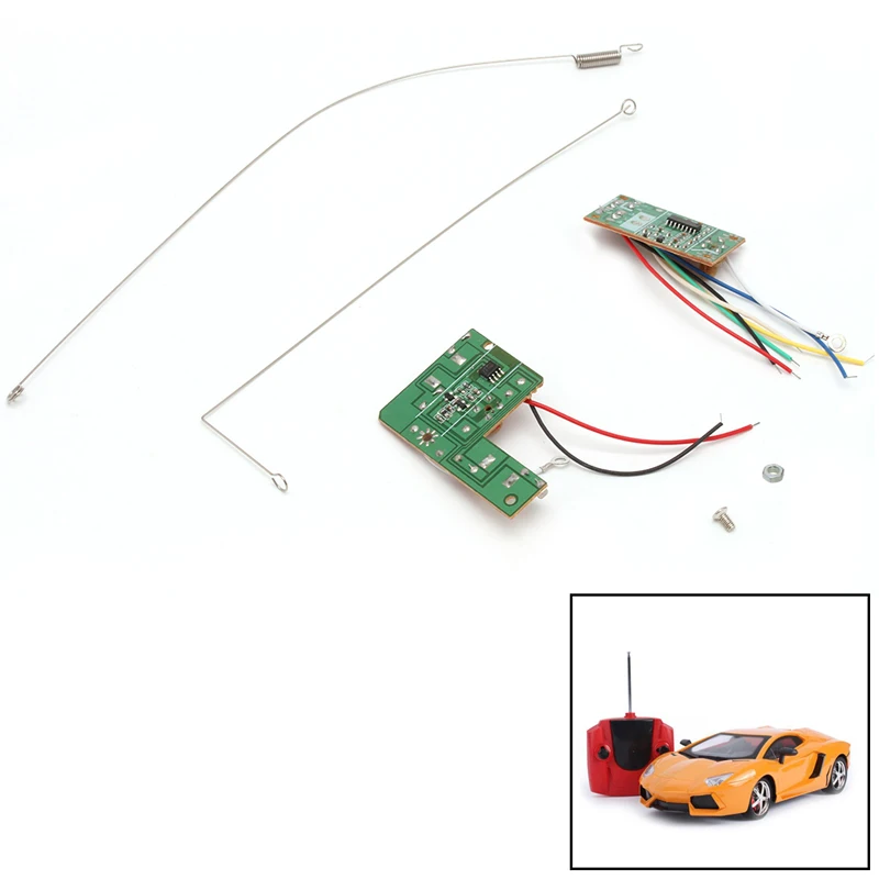 27MHZ 4CH Remote Control Circuit Board PCB Transmitter Receives Antenna Toys Drop Shipping Support
27MHZ 4CH Remote Control Circuit Board PCB Transmitter Receives Antenna Toys Drop Shipping Support