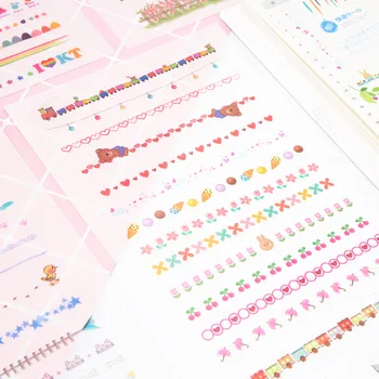 Kawaii floral frames theme washi paper stickers 5 sheets 21*14cm DIY decoration supplies 2018 new
Kawaii floral frames theme washi paper stickers 5 sheets 21*14cm DIY decoration supplies 2018 new