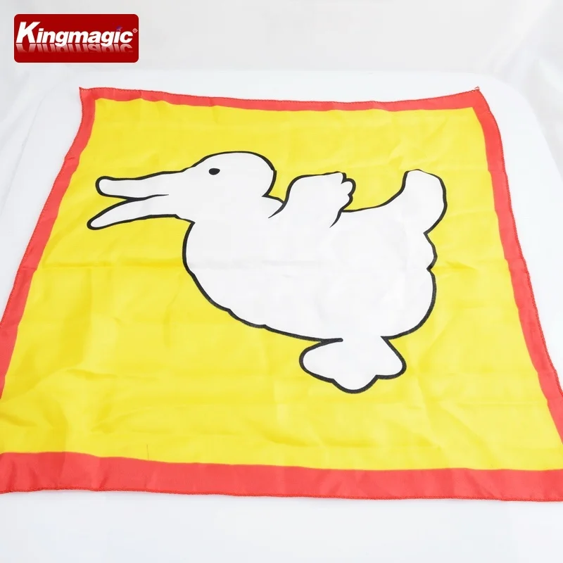 Kingmagic Duck To Rabbit Bandanna Duck Magic Silk Scarf Magic Props Stage Magic Magic Scarf Free Shipping
Kingmagic Duck To Rabbit Bandanna Duck Magic Silk Scarf Magic Props Stage Magic Magic Scarf Free Shipping