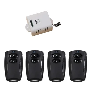 Black Color AC85V 110V 120V 220V 1CH Wireless Remote Control Switch with Manual Button Receiver+4pcs Transmitter Smart Home
Black Color AC85V 110V 120V 220V 1CH Wireless Remote Control Switch with Manual Button Receiver+4pcs Transmitter Smart Home