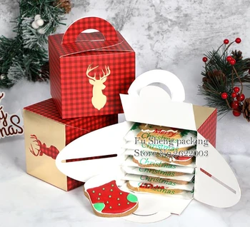9.5*9.5*8cm Christmas Elk Candy paper Box, bronzing Red paper apple packing boxes
9.5*9.5*8cm Christmas Elk Candy paper Box, bronzing Red paper apple packing boxes