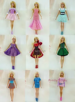 Randomly Pick 5 PCS Wedding Party Dress Mixed Style Princess Gown Clothes for Barbie Doll Dollhouse DIY Accessories Toy
Randomly Pick 5 PCS Wedding Party Dress Mixed Style Princess Gown Clothes for Barbie Doll Dollhouse DIY Accessories Toy