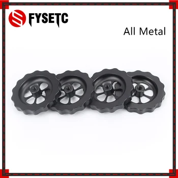 4pcs 3D Printer Parts Big Hand Twist Leveling Nut All Metal For TEVO Tornado 3D Printer Ultimate Leveling Knob Leveler M5 thread
4pcs 3D Printer Parts Big Hand Twist Leveling Nut All Metal For TEVO Tornado 3D Printer Ultimate Leveling Knob Leveler M5 thread