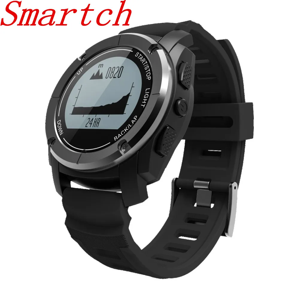 Smartch S928 GPS Outdoor Sport Professional Smart Wacth with Heart Rate Altimeter Thermometer Barometer Smartwatch
Smartch S928 GPS Outdoor Sport Professional Smart Wacth with Heart Rate Altimeter Thermometer Barometer Smartwatch