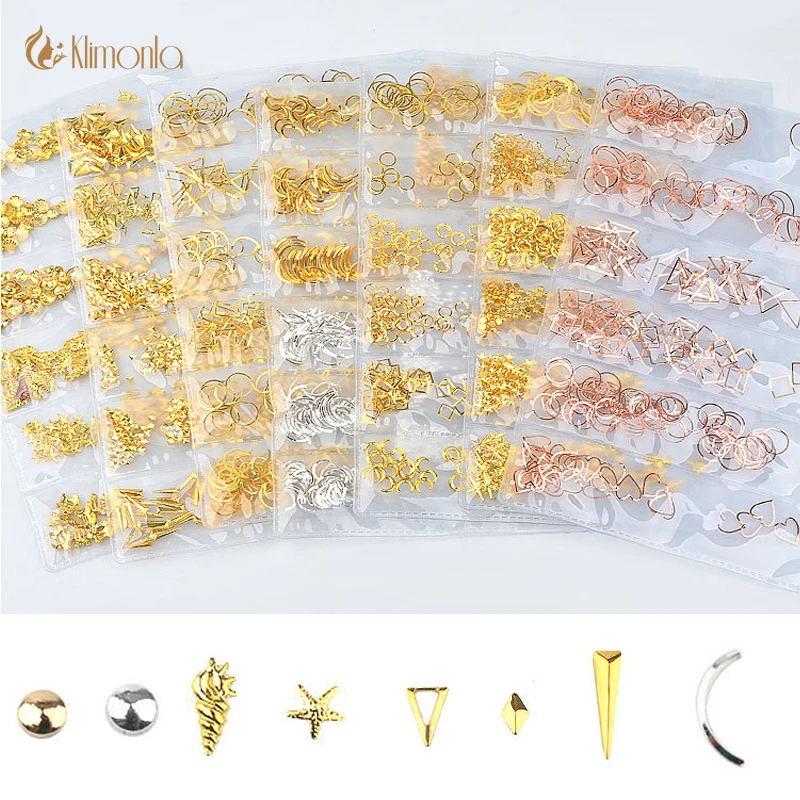 Rose Gold Silver Nail Art 3D Decorations Metal Nail Rivets Round Square Starfish Sea Horse Shell Ocean Studs Tips Manicure Tool
Rose Gold Silver Nail Art 3D Decorations Metal Nail Rivets Round Square Starfish Sea Horse Shell Ocean Studs Tips Manicure Tool
