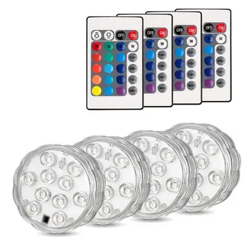 Submersible Swimming Pool Led Lights IR Remote Pond Lights for Aquarium Vase Base Garden Party Durable
Submersible Swimming Pool Led Lights IR Remote Pond Lights for Aquarium Vase Base Garden Party Durable