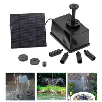 Fountain Submersible Water Pump Solar Powered Pump With Filter Panel For Pond Pool
Fountain Submersible Water Pump Solar Powered Pump With Filter Panel For Pond Pool
