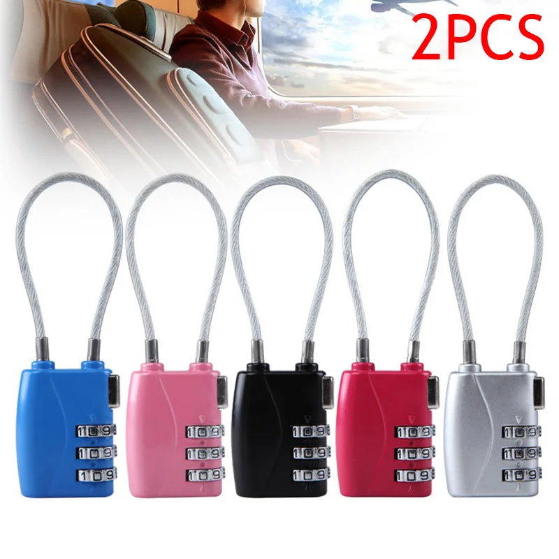 2 Pcs TSA Lock Travel 3 Digit Combination Padlock for Locker Luggage Suitcase Cabinets Toolbox LT88
2 Pcs TSA Lock Travel 3 Digit Combination Padlock for Locker Luggage Suitcase Cabinets Toolbox LT88