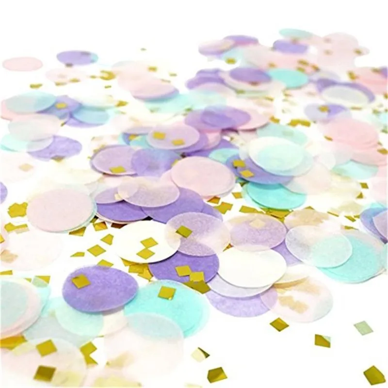 AnQing 1000pcs/bag 1cm paper Confetti Mix Color for wedding birthday party decoration round Tissue for clear balloons
AnQing 1000pcs/bag 1cm paper Confetti Mix Color for wedding birthday party decoration round Tissue for clear balloons