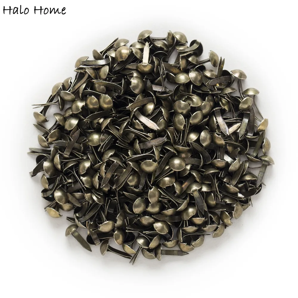 500 Bronze Tone Pastel Round Brads Scrapbooking Embellishment Card Making DIY Home Paper decoration 9x5mm(3/8"x1/4")
500 Bronze Tone Pastel Round Brads Scrapbooking Embellishment Card Making DIY Home Paper decoration 9x5mm(3/8"x1/4")