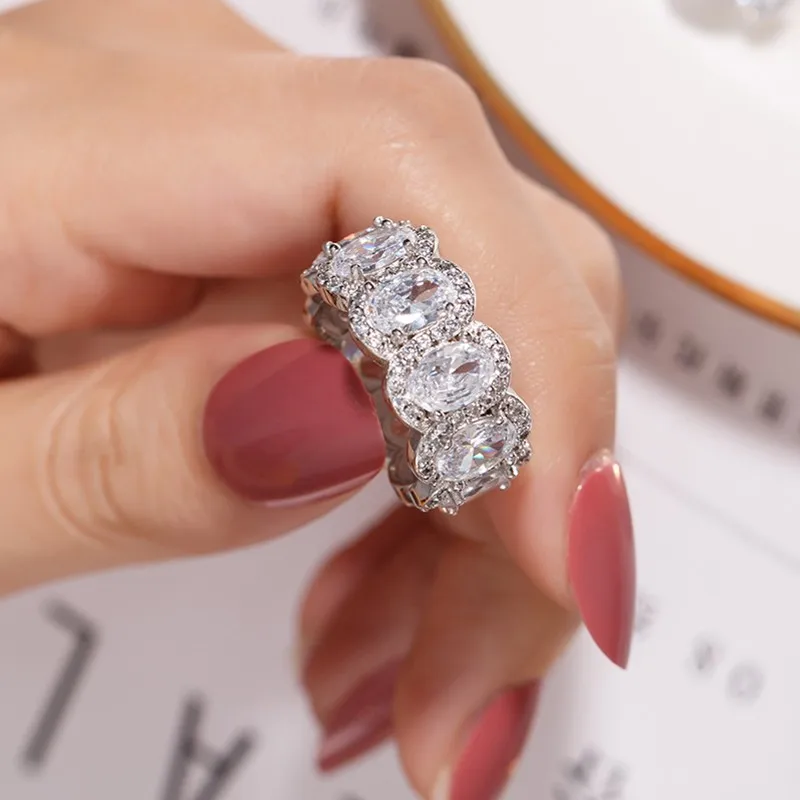 925 SILVER PAVE SETTING FULL Cushion cut Simulated Diamond CZ ETERNITY BAND ENGAGEMENT WEDDING Stone Rings Size 5,6,7,8,9,10
925 SILVER PAVE SETTING FULL Cushion cut Simulated Diamond CZ ETERNITY BAND ENGAGEMENT WEDDING Stone Rings Size 5,6,7,8,9,10