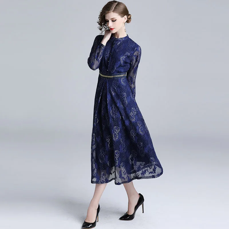 ARiby Vestido Fashion Women Summer Dress Casual Solid Hollow Out Lace O-Neck Mid-Calf Elegant Temperament Party Dress
ARiby Vestido Fashion Women Summer Dress Casual Solid Hollow Out Lace O-Neck Mid-Calf Elegant Temperament Party Dress