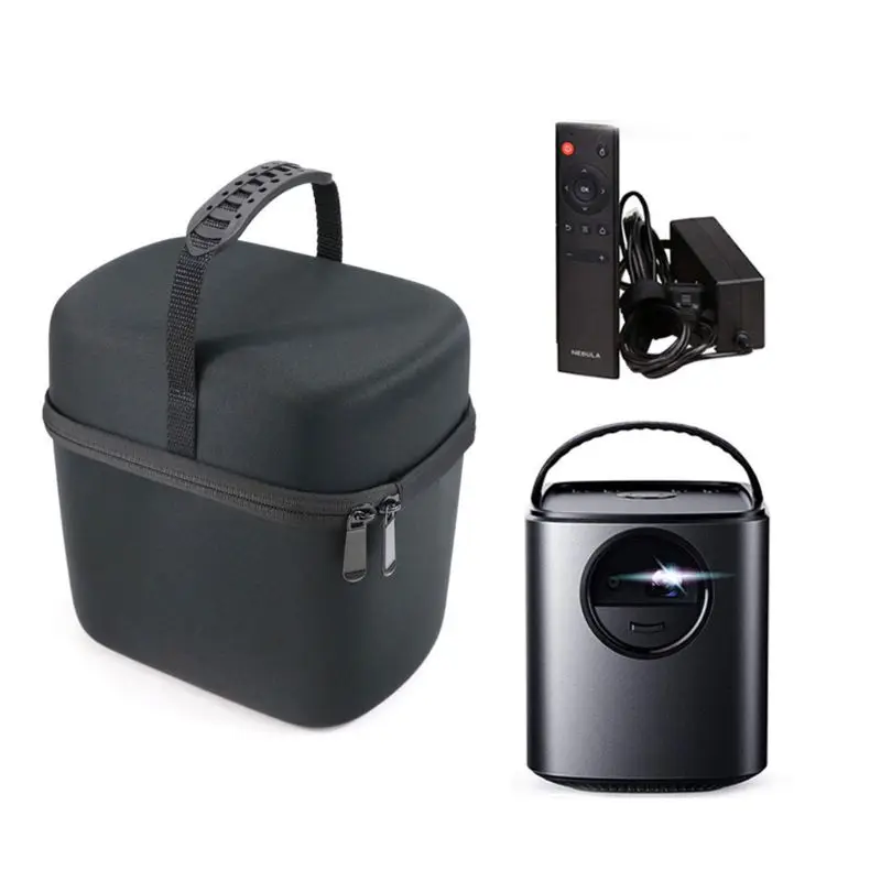 Portable Hard EVA Storage Bag Carrying Protective Case Cover Pouch for Anker Nebula Mars/Mars II 300 ANSI LM Projector Accessory
Portable Hard EVA Storage Bag Carrying Protective Case Cover Pouch for Anker Nebula Mars/Mars II 300 ANSI LM Projector Accessory