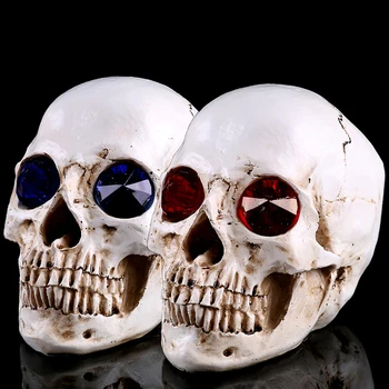Human Diamond eyes Skull Lifesize 1:1 Resin Replica Medical Model Aquarium Ornament Halloween Party DIY Decoration Supplies
Human Diamond eyes Skull Lifesize 1:1 Resin Replica Medical Model Aquarium Ornament Halloween Party DIY Decoration Supplies