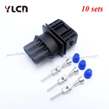 10 Sets kit Waterproof Sealed Sensor Connector 3 Pin/Way,Temperature sensor ,Pulse Sensor Plug Female sets
10 Sets kit Waterproof Sealed Sensor Connector 3 Pin/Way,Temperature sensor ,Pulse Sensor Plug Female sets