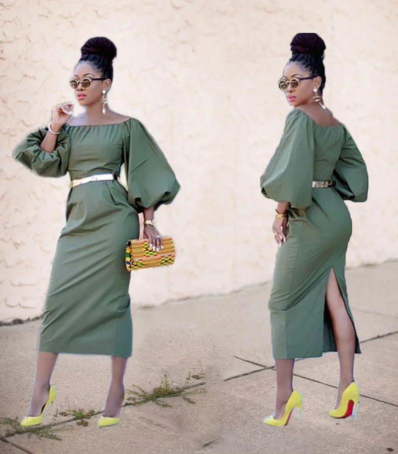 Pure Color Slash Neck Bohemian Maxi Dresses for Women Midi Bandage Summer Beach Dresses Bodycon Puff Sleeve Vestidos
Pure Color Slash Neck Bohemian Maxi Dresses for Women Midi Bandage Summer Beach Dresses Bodycon Puff Sleeve Vestidos