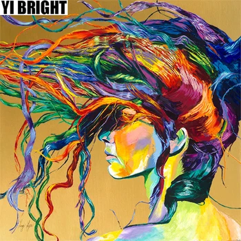NEW DIY Diamond Painting Diamond Painting "Abstract Colorful Hair Women" Needlework Crafts Full Diamond Embroidery Home Decor GT
NEW DIY Diamond Painting Diamond Painting "Abstract Colorful Hair Women" Needlework Crafts Full Diamond Embroidery Home Decor GT