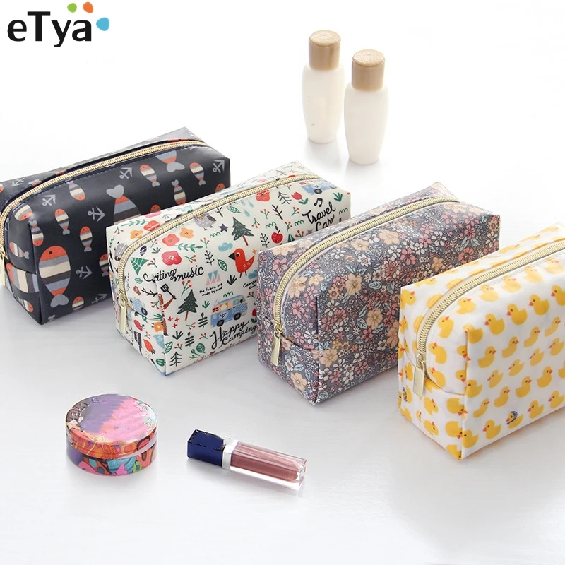 Korean Travel Cosmetic Bag Women Print Flower Animal Small Waterproof Girl Make Up Bag Wash Pouch Toiletry Bag
Korean Travel Cosmetic Bag Women Print Flower Animal Small Waterproof Girl Make Up Bag Wash Pouch Toiletry Bag