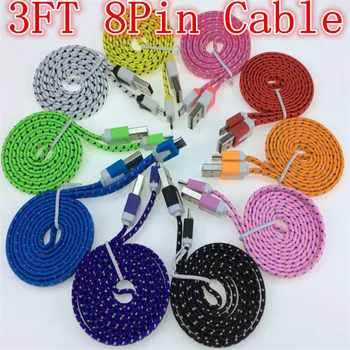1000pcs/lot 3FT 1M Flat Fabric USB Charge Sync Cable Accessory Bundles for mobile Phone free shipping
1000pcs/lot 3FT 1M Flat Fabric USB Charge Sync Cable Accessory Bundles for mobile Phone free shipping