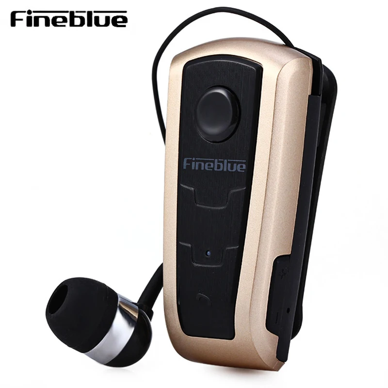 FineBlue F910 Bluetooth V4.0 Wireless Headset Vibrating Alert Wear Clip Earphone for iPhone Samsung HTC | Электроника