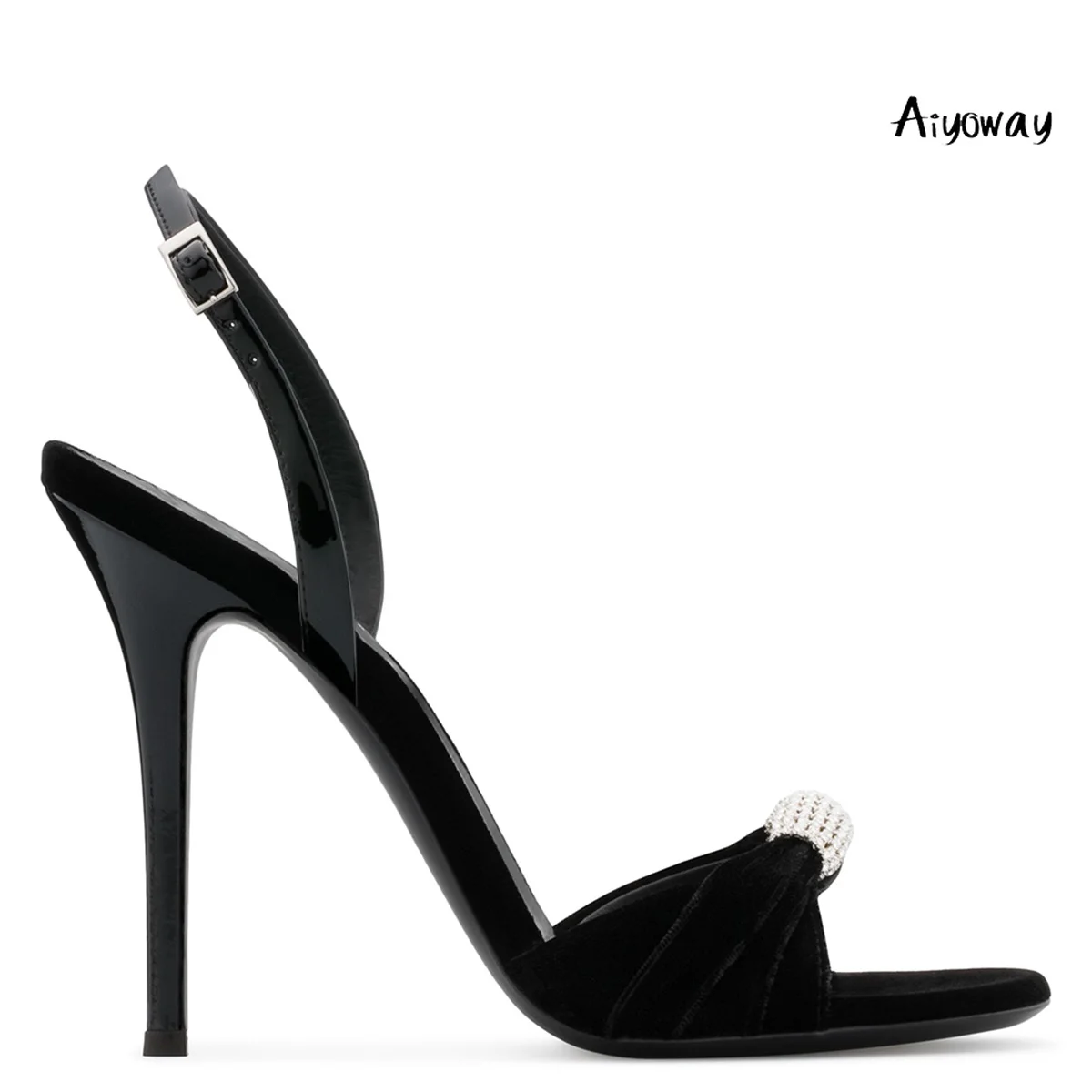 Peep Toe High Heels Sandals Back Strap Red Velvet Elegant Ladies Spring Summer Party Dress Shoes Black Aiyoway Women Shoes
Peep Toe High Heels Sandals Back Strap Red Velvet Elegant Ladies Spring Summer Party Dress Shoes Black Aiyoway Women Shoes