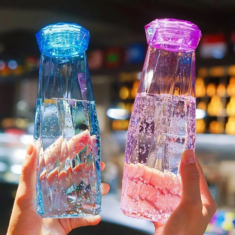 Young Girl Small Fresh Crystal Diamond Capacity Glass Cup Creative Couple Cup 560ml Glass Water Bottle
Young Girl Small Fresh Crystal Diamond Capacity Glass Cup Creative Couple Cup 560ml Glass Water Bottle