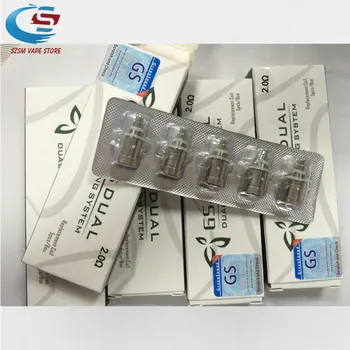 20pcs GS H2S dual coil Electronic Cigarette Replacement Atomizer Core Updated Vaporizer Coil For H2S t3s t3d E cigarette Core
20pcs GS H2S dual coil Electronic Cigarette Replacement Atomizer Core Updated Vaporizer Coil For H2S t3s t3d E cigarette Core