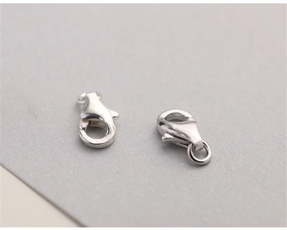 Free 10pcs a lot 925 sterling silver jewelry findings Accessories lobster clasp with opening jump ring fittings charms FY-10
Free 10pcs a lot 925 sterling silver jewelry findings Accessories lobster clasp with opening jump ring fittings charms FY-10