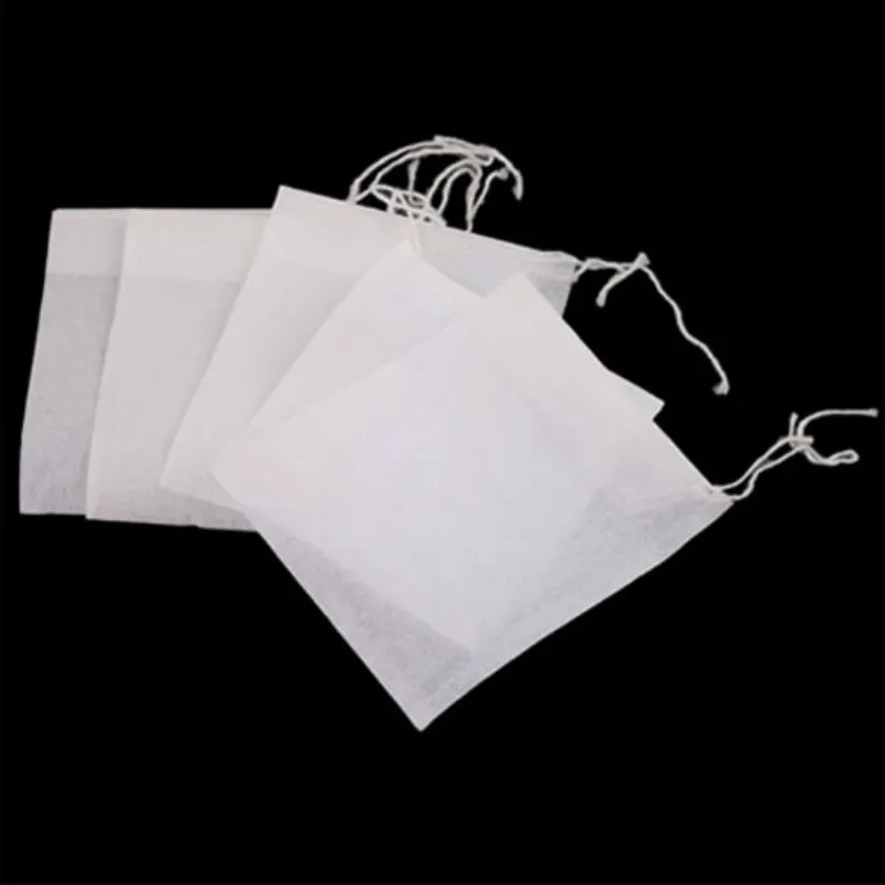Distinctive 50/100Pcs 6 x 7cm Non-woven Fabrics Disposable Tea Bags Sealed Filter-free Herbal Tea boiled stew Soup Spice Bag
Distinctive 50/100Pcs 6 x 7cm Non-woven Fabrics Disposable Tea Bags Sealed Filter-free Herbal Tea boiled stew Soup Spice Bag