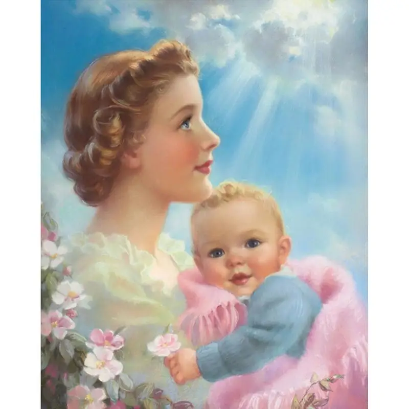 Full DIY Diamond Painting Embroidery Cross Stitch Kit Home Art Decor mother and baby Square Round Rhinestones new arrival
Full DIY Diamond Painting Embroidery Cross Stitch Kit Home Art Decor mother and baby Square Round Rhinestones new arrival
