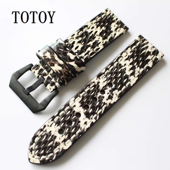 TOTOY Classic Python Leather Watchbands 20MM 22MM 24MM Suitable For PAM111 Retro Style Strap, Fast Delivery
TOTOY Classic Python Leather Watchbands 20MM 22MM 24MM Suitable For PAM111 Retro Style Strap, Fast Delivery