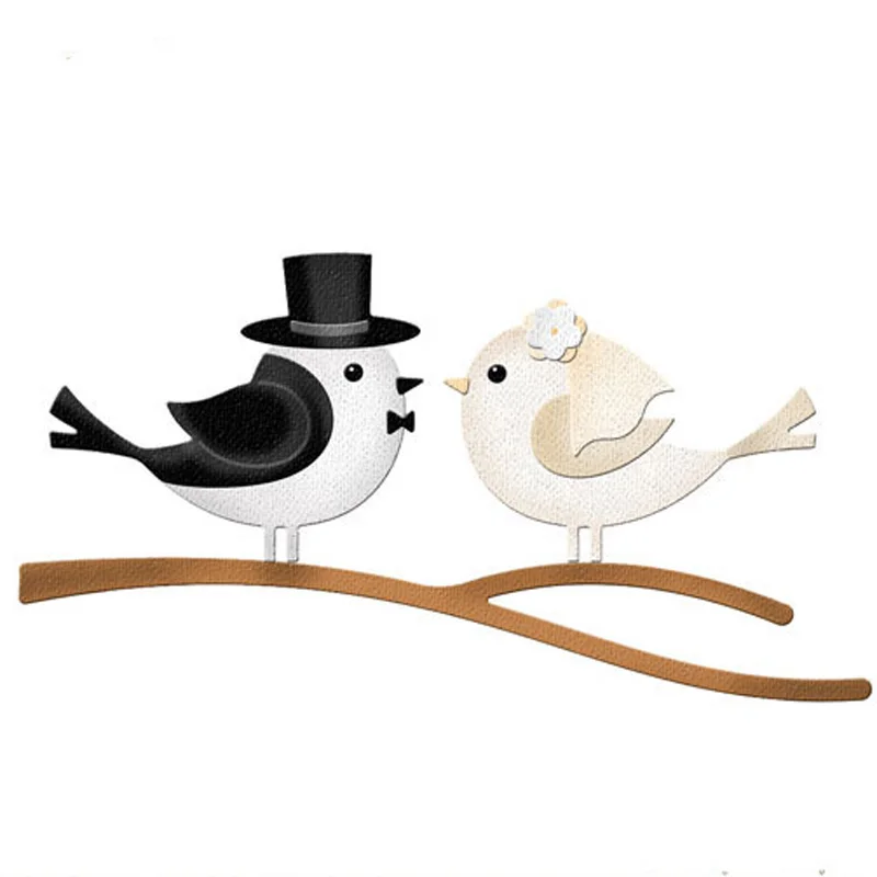 Estel Metal Steel Cutting Dies Bird Sit Branch Embossing Die Stencil for DIY Scrapbooking Album Card Die Cut Template 114*61mm
Estel Metal Steel Cutting Dies Bird Sit Branch Embossing Die Stencil for DIY Scrapbooking Album Card Die Cut Template 114*61mm