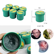 Asli Hijau Herb Balm Serangga Kumbang Gigitan Gatal Mual Pusing Sakit Kepala Pain Relief Cream D218(China)