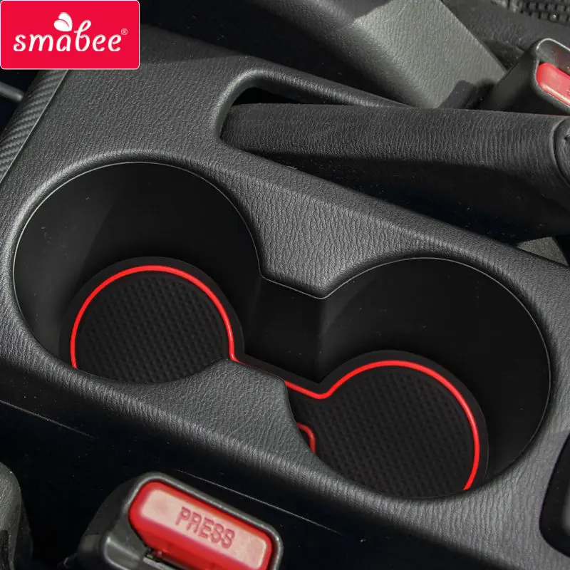 

smabee Gate slot Mats For Mazda BT-50 XTR UR DX GT SDX 2012-2016 Non-slip Interior Door Pad/Cup Non-slip mats 15pcs