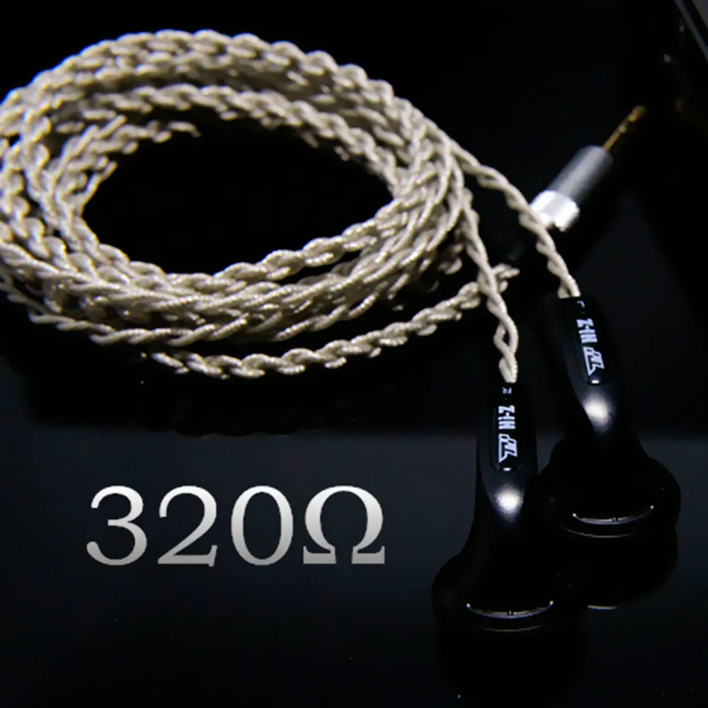 

Newest TY Hi-Z 320ohm High Impedance In Ear Earbud HiFi Earbuds Earphone Seahf Earburd 320ohm Earphone HP320 Fone De Ouvido