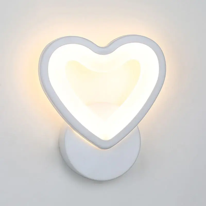 LED Light Wall Lamp Acrylic Night Sconce 12W AC90-260V Lovely Heart Shape Indoor Bathroom Bedroom Living Room Hallway Decoration
LED Light Wall Lamp Acrylic Night Sconce 12W AC90-260V Lovely Heart Shape Indoor Bathroom Bedroom Living Room Hallway Decoration